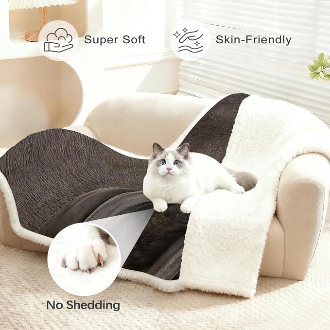 BlessLiving Grey Great Dane Throw Blanket Blanket King | Sherpa; Soft; BlessLiving Grey Great Dane Throw Blanket; Fleece; Lined; Pet; and; Dog; Lovers; Home; Blankets; King
