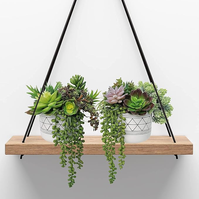 Winlyn 19 Pcs Assorted Artificial Succulents Plants Unpotted Small Green Hanging Succulent Aloe Fake Cacti Succulents Bulk for Succulent Garden Centerpiece Wreath Arrangement Indoor Outdoor Home Decor
