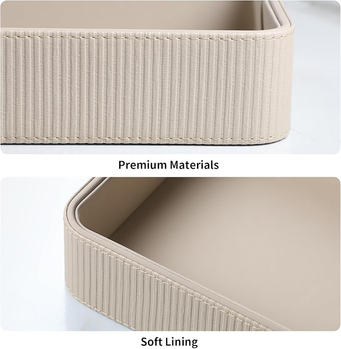 Valet Tray Organizer Bedside Nightstand Organizer Desk CatchallTray
