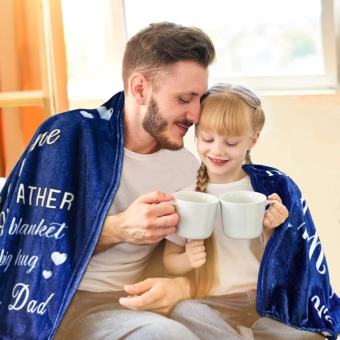 Givetoyou Daughter Gifts from Dad Daughter Birthday Graduation Christmas Valentines Mothers Day Wedding Gifts Gifts for Grown Adult Daughter Throw Blanket 60inx50in