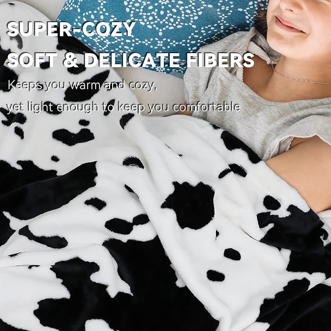 GEULAY Fleece Blanket King Size, 108x90 Inches | Large, Cozy Soft Warm Plush, For Women Men Couple, For Bed, Home Room Bedroom Decor, Gifts for Couples Women Men