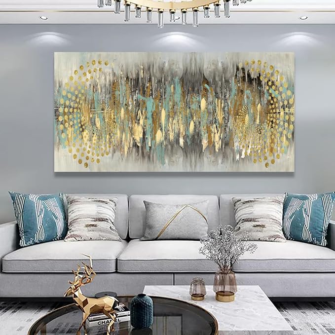Abstract Pictures Canvas Wall Art for Living room Bedroom Wall Decor,Full of Imagination Wall Art Print Paitnings for home Decor,Morden Artwork An Inspirational Picture Smart Line Canvas Art