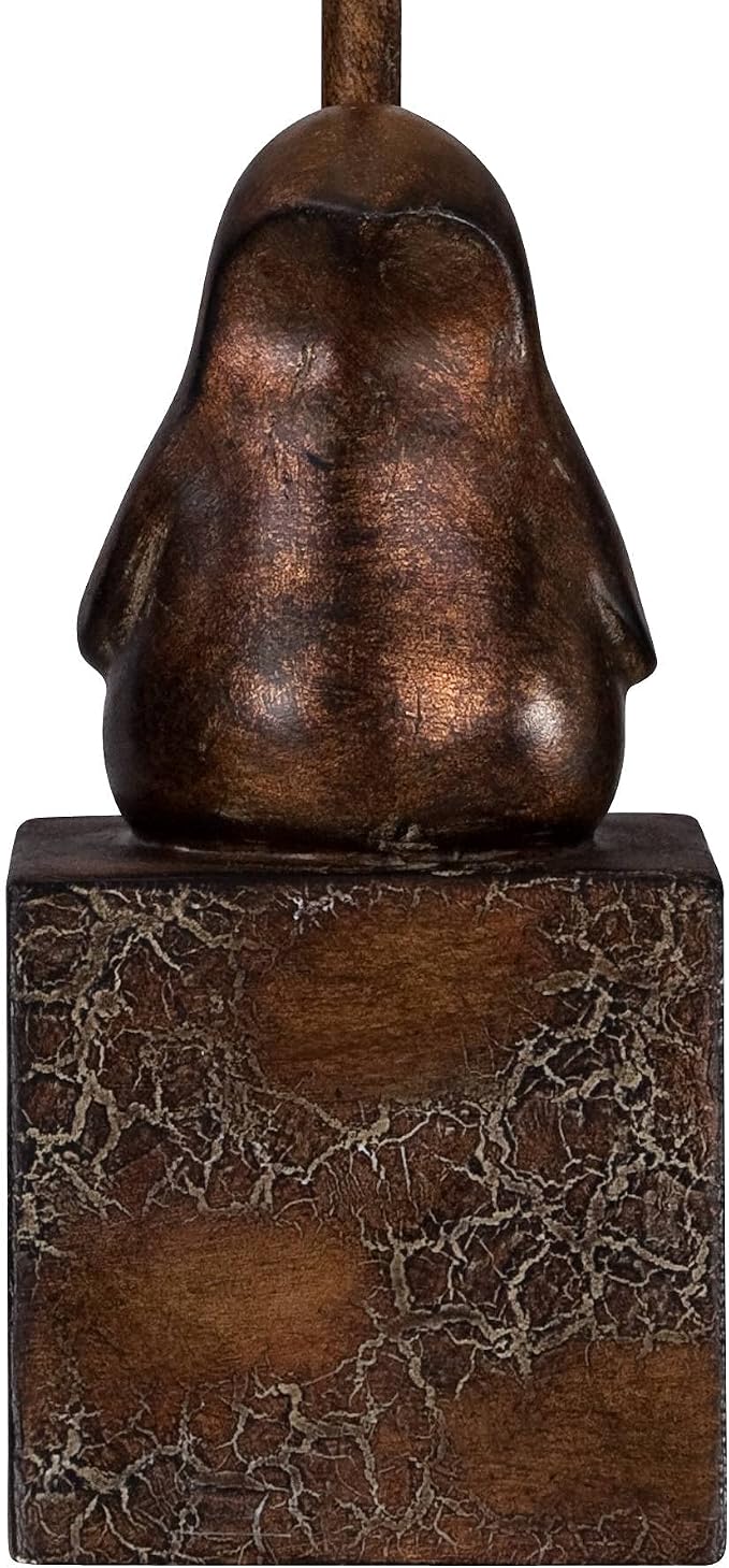 Birdie Moderne 15 1/2" Small Table Lamps Set of 2 Accent Sculptural Modern