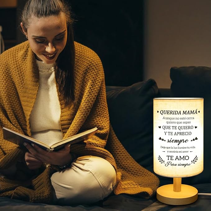 Gifts for Mom in Spanish,Regalos para Mamá Table Lamp