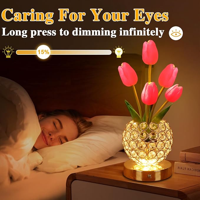 Birthday Gifts for Women Mothers Day Gifts/for Mom Tulip Table Lamp