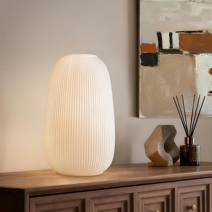 RONDURE Modern Ceramic Decorative Table Lamp Living Room Bedroom Bedside