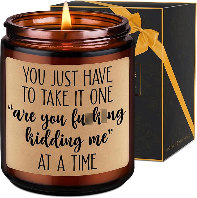 LEADO Candles, Boss Lady, Coworker Gifts for Women, Men - Bosses Day Gifts