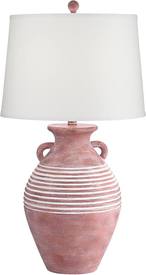 Lucero 30" Large Table Lamp Rustic Jug Southwest Red Southwestern