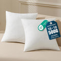Phantoscope 18x18 Throw Pillow Inserts, Ultra-Soft Air Layer Pillow 2 Pack | Premium Down Alternative Throw Pillows for Couch, Bedroom, Soft Choppable Decorative Pillows, Square Cushion Sham Stuffer