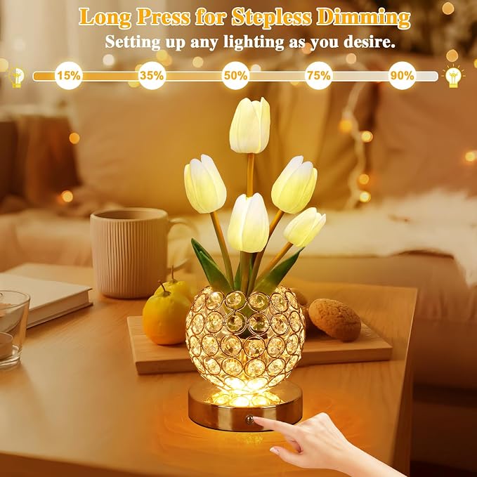 Birthday Gifts for Women Mothers Day Gifts/for Mom Tulip Table Lamp