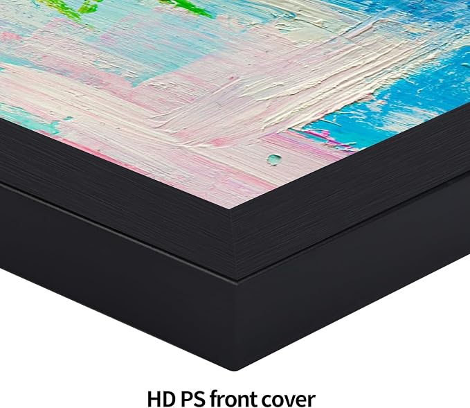 Giftgarden Black 18x24 Picture Frame 7 Pack Large 24x18 Poster Frames for Wall Portrait Landscape Display
