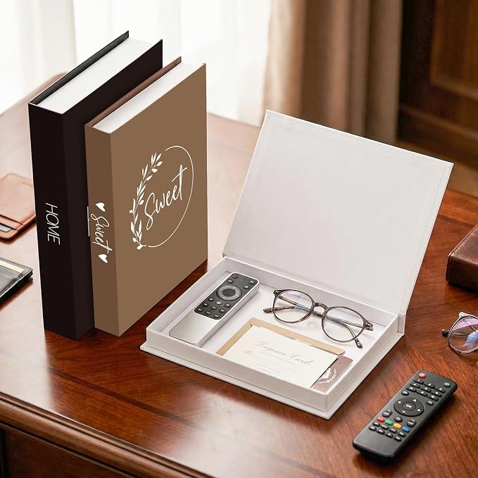 Thyle Modern Decorative Faux Books Kit, Paper Coffee Table Decor