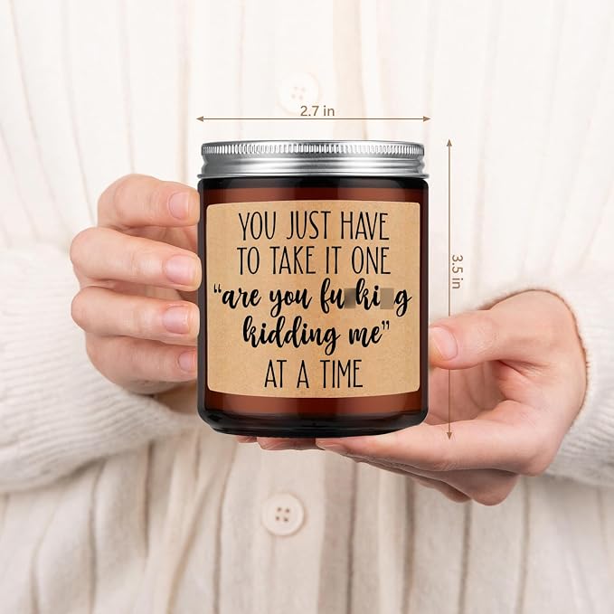 LEADO Candles, Boss Lady, Coworker Gifts for Women, Men - Bosses Day Gifts