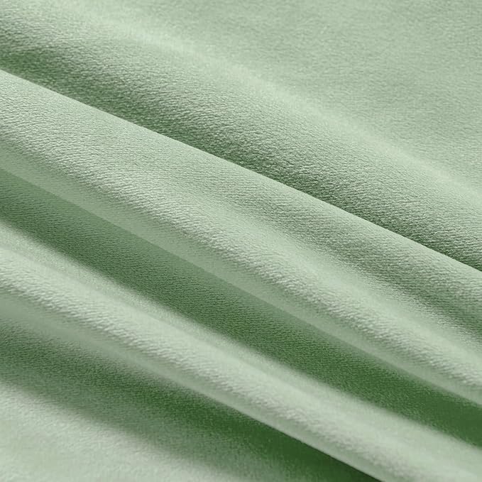 VAKADO Throw Pillow Covers Decorative 18x18 Set of 2 Sage Green Outdoor Decor Couch Cushion Covers Euro Pillowcases Home Bed Decoration for Sofa Bedroom Office