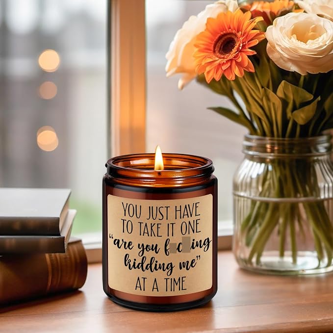 LEADO Candles, Boss Lady, Coworker Gifts for Women, Men - Bosses Day Gifts