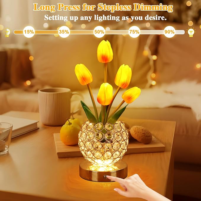 Birthday Gifts for Women Mothers Day Gifts/for Mom Tulip Table Lamp