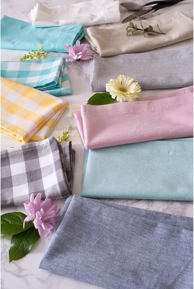 DII Chambray Kitchen, Tabletop Collection, Stone, Napkin Set