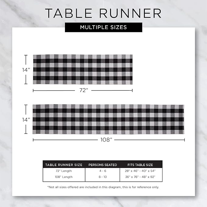 DII Chambray Kitchen, Tabletop Collection, Stone, 14x72 Table Runner