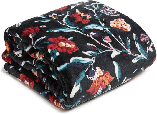 Vera Bradley Women's Fleece Throw Blanket – Soft Plush Blanket for Couch, Bedroom & Home Décor
