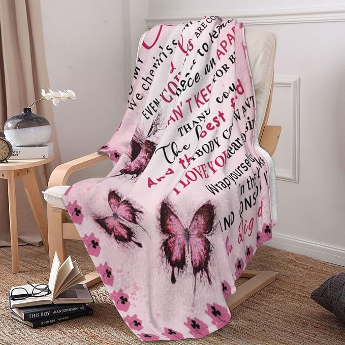 Cousin Gifts for Women, Cousin Gifts, Cousin Birthday Gifts for Women, Gift for Cousin Female, Cousin Gifts for Graduation, Christmas, Cousin Blanket, 60"x50"