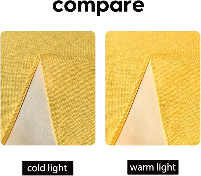 Artoid Mode Yellow Table Runner, Seasonal Summer Fall Washable Kitchen Dining Table Decoration for Home Party Decor 13x120 Inch