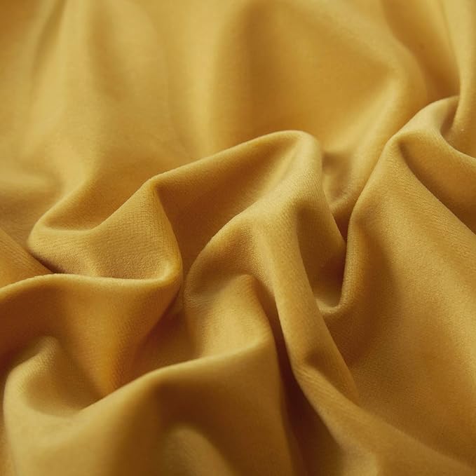JUSPURBET 16x24 Lumbar Velvet Throw Pillow Covers Set of 2,Gold