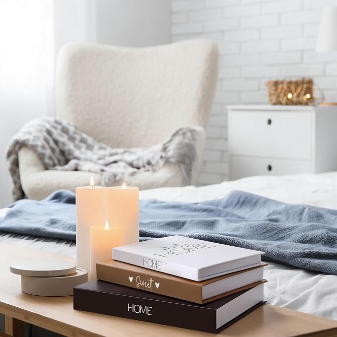 Thyle Modern Decorative Faux Books Kit, Paper Coffee Table Decor