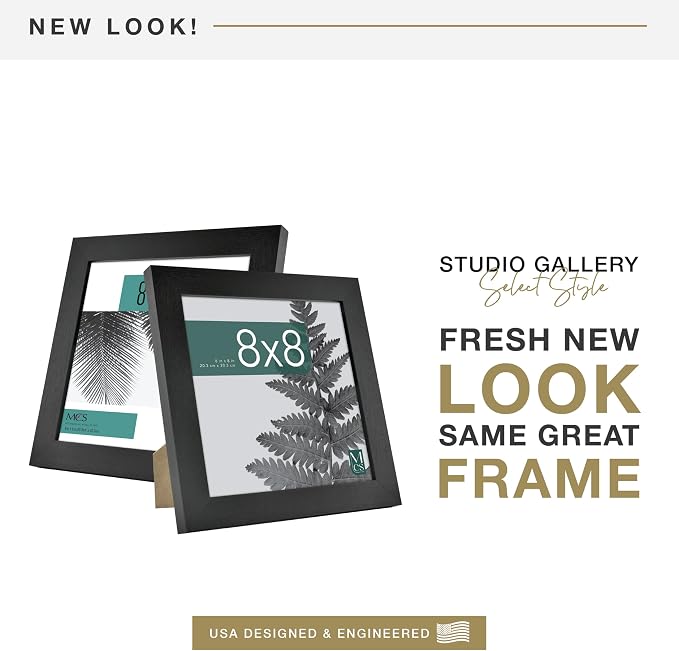 MCS Studio Gallery Frame Black Woodgrain, 1-Pack