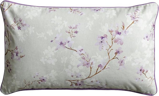 Maison d' Hermine Throw Pillow Covers 100% Cotton (12" x 20" - Pack of 1)