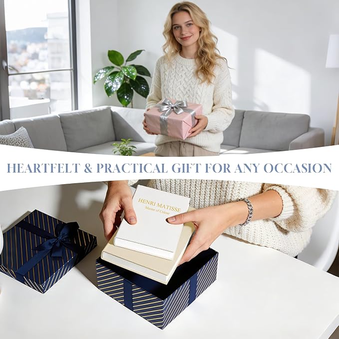 Set of 3 Decorative Faux Books for Home Decor