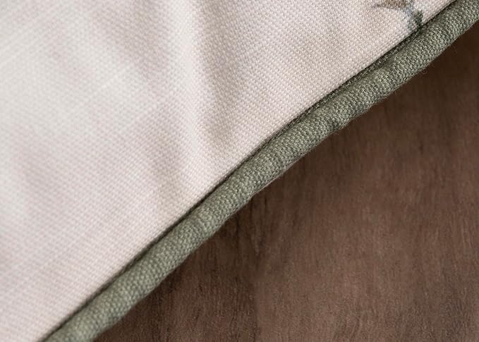Maison d' Hermine Throw Pillow Covers 100% Cotton (12" x 20" - Pack of 1)