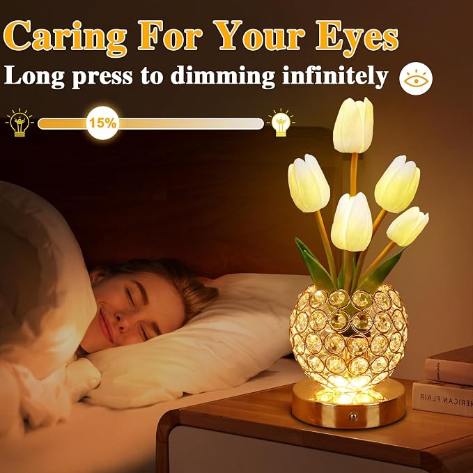 Birthday Gifts for Women Mothers Day Gifts/for Mom Tulip Table Lamp