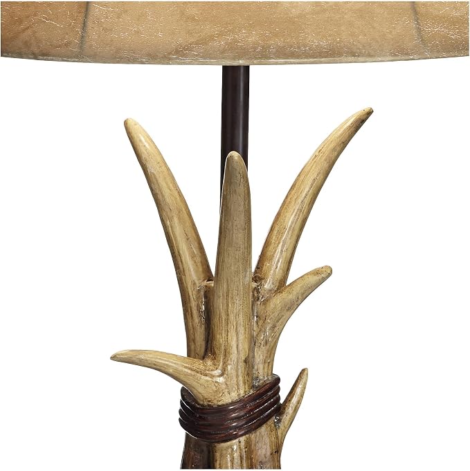 Boone 27 1/2" Tall Table Lamps Set of 2 Antler with USB Charging Port