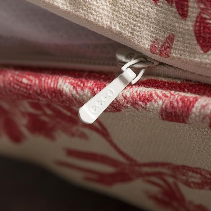 Maison d' Hermine Throw Pillow Covers 100% Cotton (20" x 20" - Pack of 2)