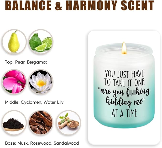 LEADO Candles, Boss Lady, Coworker Gifts for Women, Men - Bosses Day Gifts