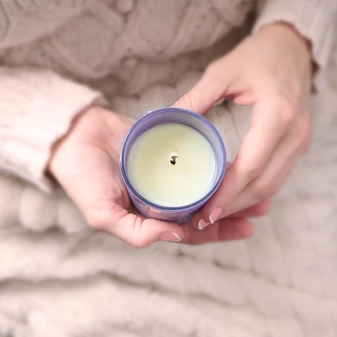 Christian Art Gifts Soy Wax Scented Candle: Lavender & Sage Scent