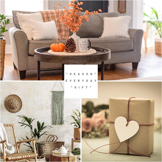 Thanksgiving Throw Pillow Covers 18x18 inches for Autumn Decorations Farmhouse Turkey Decorative Cushion Case Fall Decor Pillowcase Sofa Couch CC1831