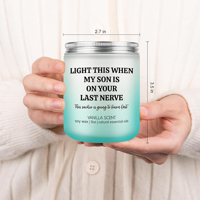 GSPY Daughter in Law Candle, Christmas Birthday Gifts for Daughter in Law