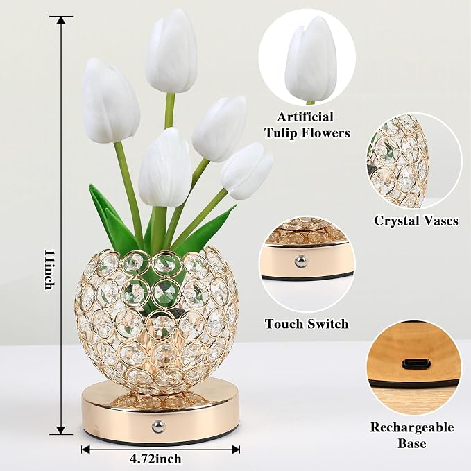 Birthday Gifts for Women Mothers Day Gifts/for Mom Tulip Table Lamp