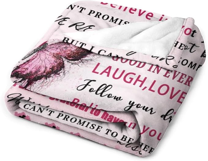 Granddaughters Gifts for Christmas, Granddaughter Gifts from Grandma, Grand Daughter Gift for Birthday, Graduation, Granddaughter Blanket, 80"x60"