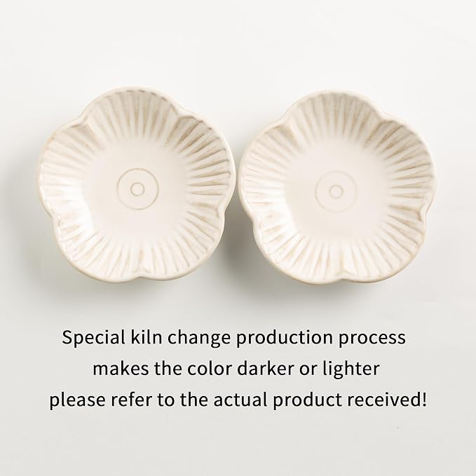BEUNAIZER Ceramic Pillar Candle Holder Plate, Decorative Candlestick Holder