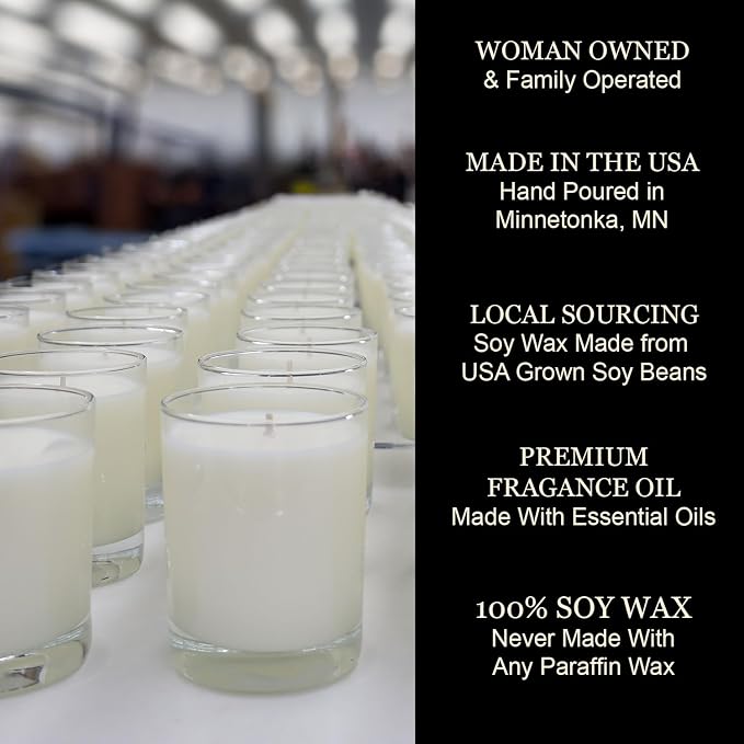 Cedar Crate Market 50th Birthday Gifts for Women Him,Happy 50th Birthday Decorations Candles Gift for Women Men, Funny 50 Years Old Ideas, Buttercream Vanilla Scented Soy Wax Handmade in USA
