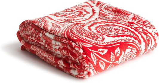 Vera Bradley Women's Fleece Throw Blanket – Soft Plush Blanket for Couch, Bedroom & Home Décor