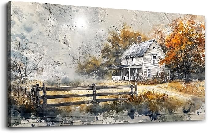 KELIYUAN Wall Decor Large Canvas Painting Wall Art For Bedroom Living Room Decoration Abstract Ink Landscape Painting Art Print Picture Room For office Farmhouse Home Decor Home Aesthetics 30x60 In