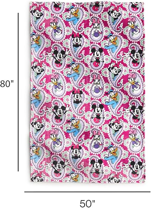 Vera Bradley Women's Fleece Throw Blanket – Soft Plush Blanket for Couch, Bedroom & Home Décor