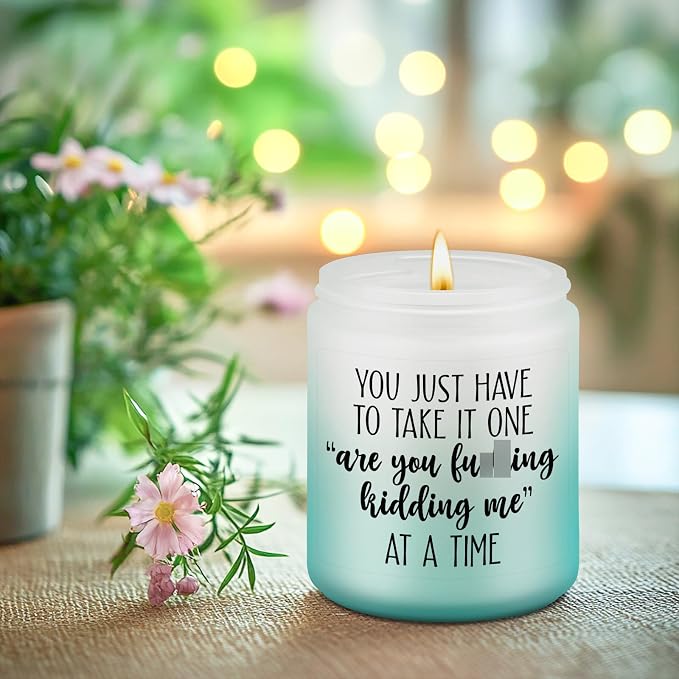 LEADO Candles, Boss Lady, Coworker Gifts for Women, Men - Bosses Day Gifts