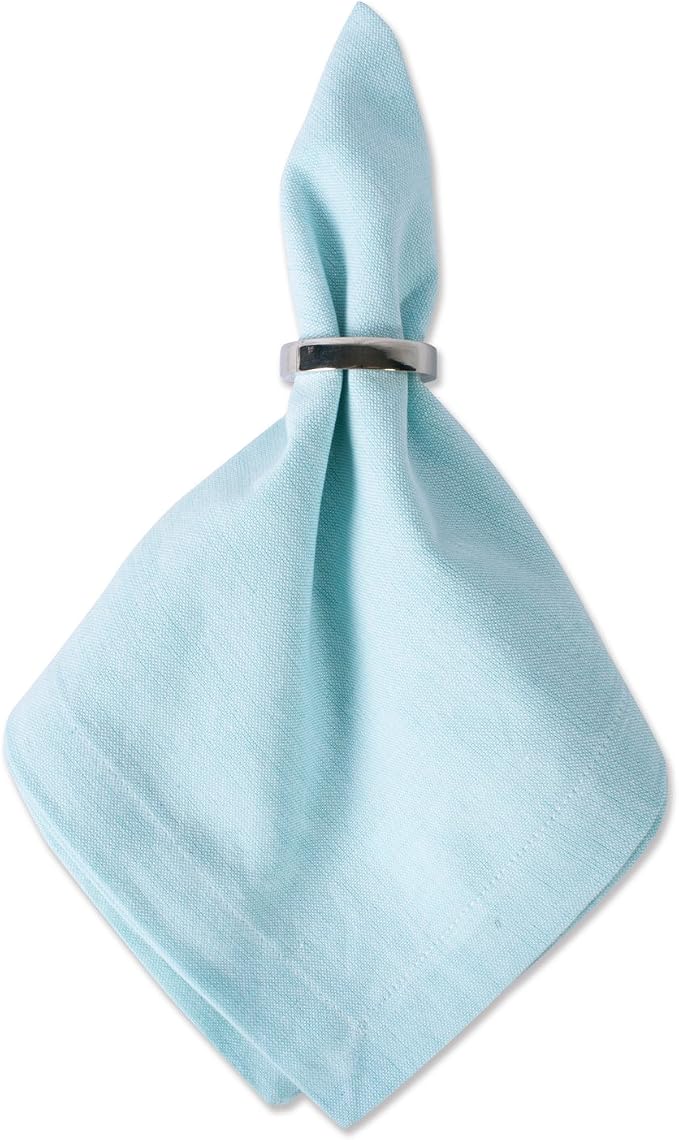 DII Chambray Kitchen, Tabletop Collection, Aqua, Napkin Set