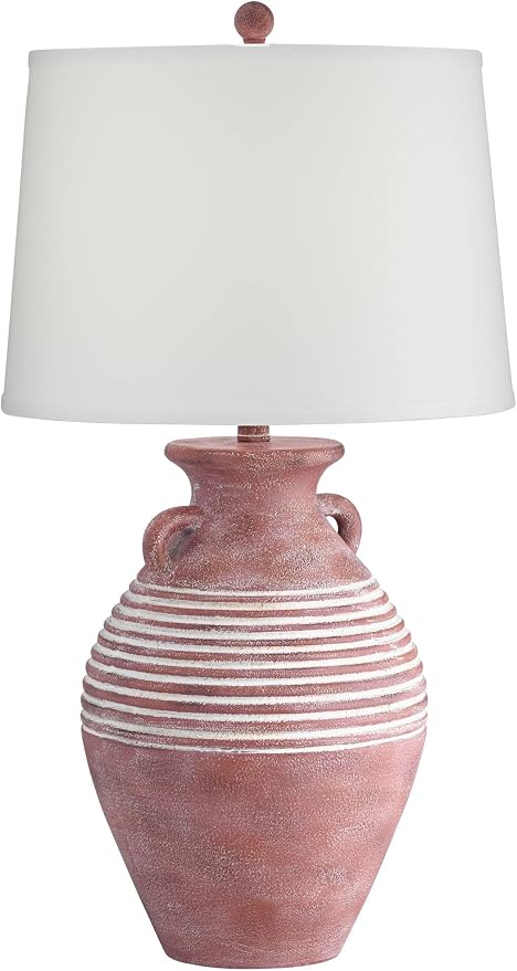 Lucero 30" Large Table Lamp Rustic Jug Southwest Red Southwestern