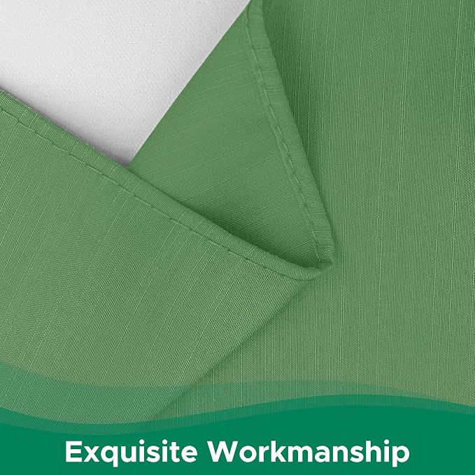 Wrap Around Bed Skirt King Size 17 Inch Drop-Elastic Dust Ruffle Sage | Adjustable Pleated Bedskirt-Easy Fit Wrinkle Resistant Washable Hotel Quality Fabric Bed Skirting-Master Guest Bedroom Rental
