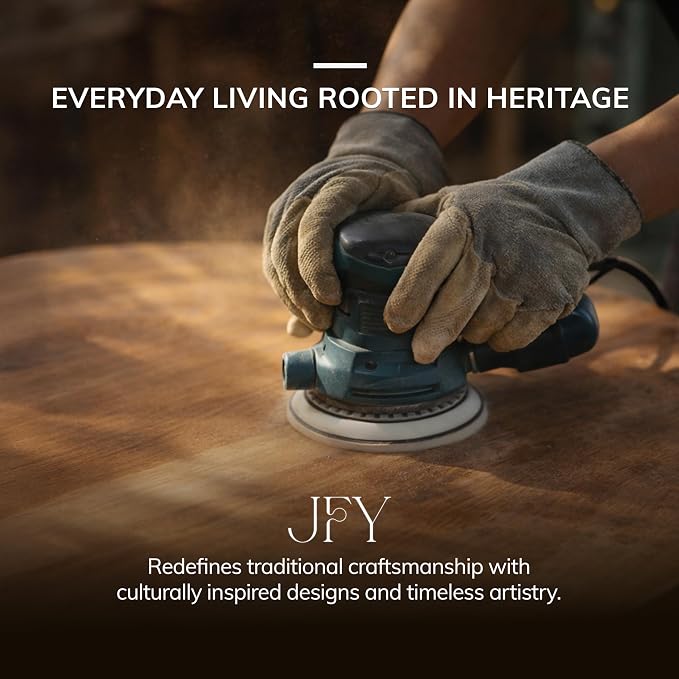 JFY Designs Everwood Candle Holders for Pillar, Farmhouse Fireplace Décor
